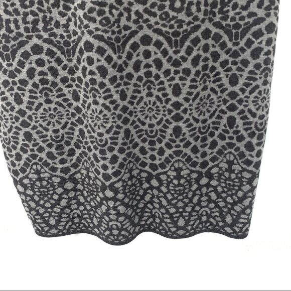 Calvin Klein NWT Leopard Print S/S Acrylic Stretchy Soft Sweater Dress - Picture 5 of 15